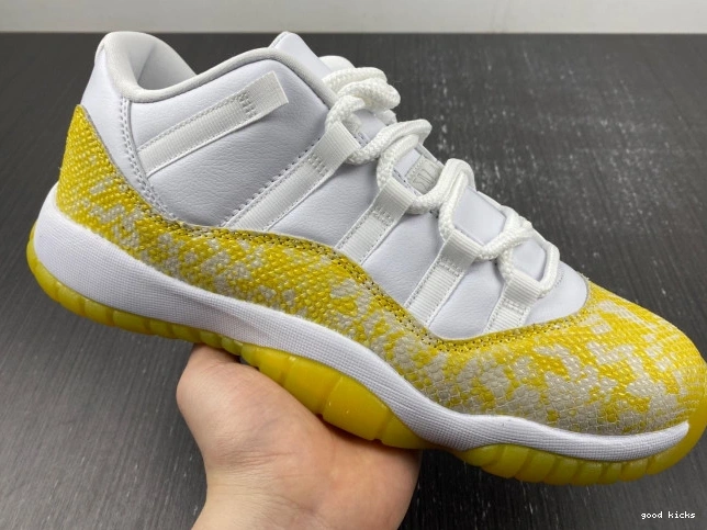 Cheap AH7860-107 Yellow Low 11 WMNS Air Jordan Snakeskin 0726